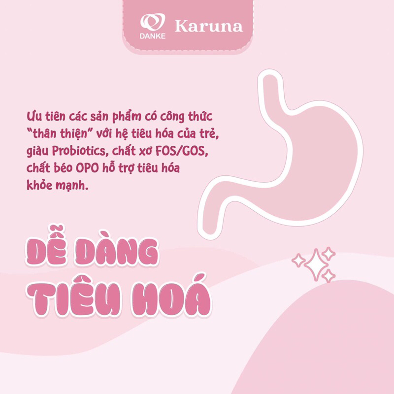 [🔥699K DATE 2027+LY KARUNA🔥] Sữa Karuna Infant Formula Số 1, 2, 3  800g Phát Triển Toàn Diện, Bổ Sung OPO, Chất