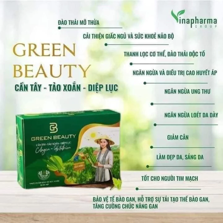Tinh chất cần tây greenbeauty