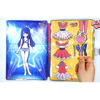 Sổ thời trang Idol OSHINOKO - Búp bê giấy