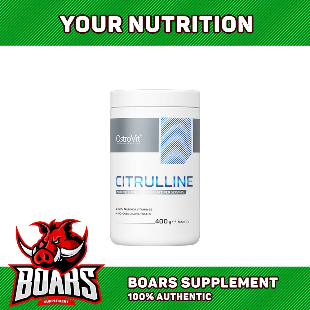 OSTROVIT CITRULLINE - TĂNG CƯỜNG SỨC MẠNH CƠ BẮP TRƯỚC TẬP (400g)