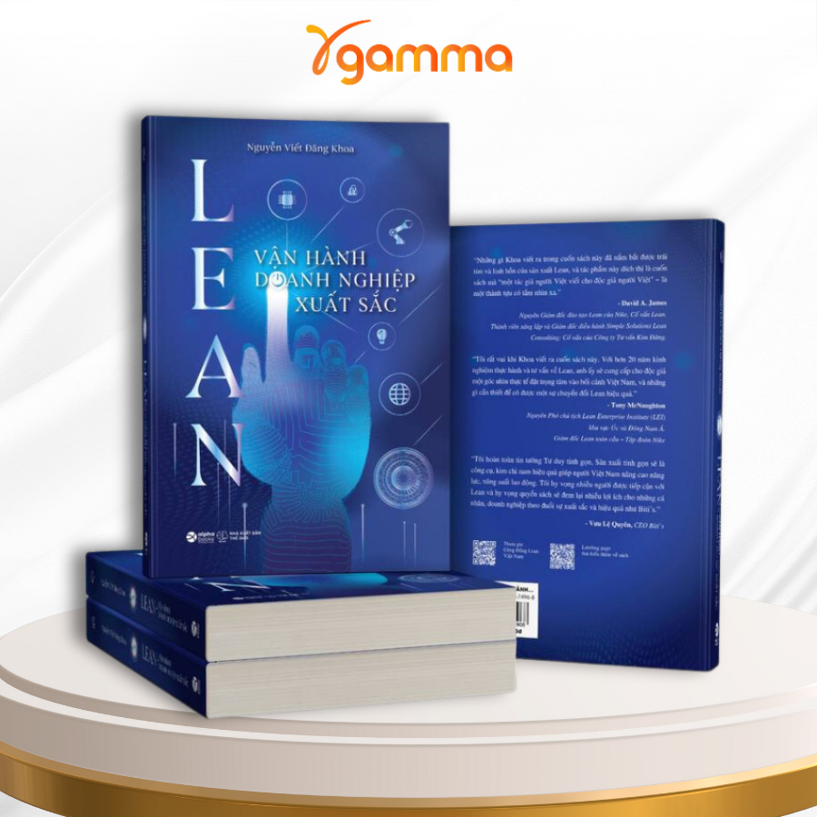 Sách: Lean - Vận Hành Doanh Nghiệp Xuất Sắc - Hướng Dẫn Chi Tiết Để Doanh Nghiệp Tinh Gọn Và Hiệu Quả (Alpha Books)