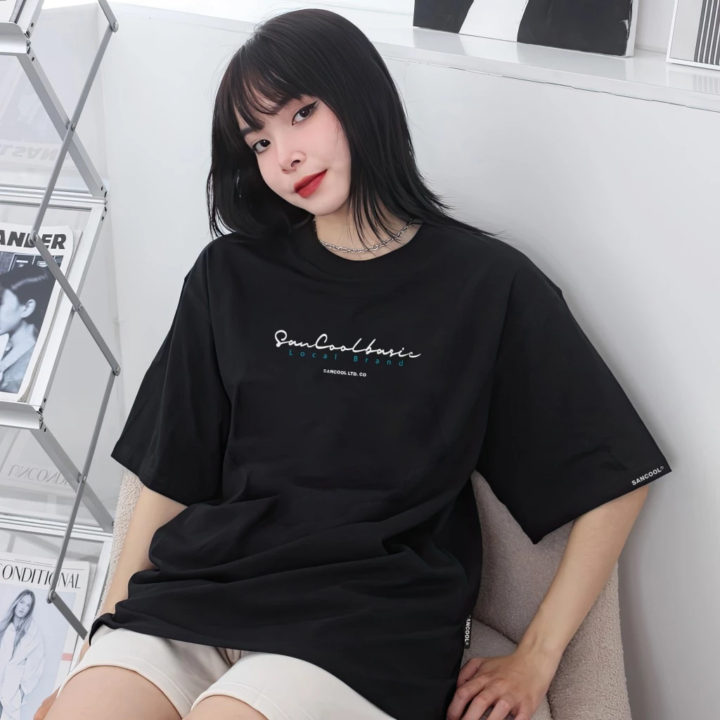 Áo Thun Sancool Unisex Premium 100% Cotton 250gsm thumbnail 2