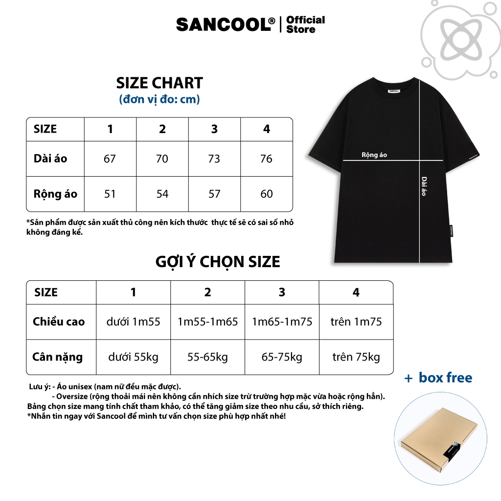 Áo Thun Local Brand Sancool Unisex Premium Cotton Happy Cats Ss.1 - SC018 | BigBuy360 - bigbuy360.vn