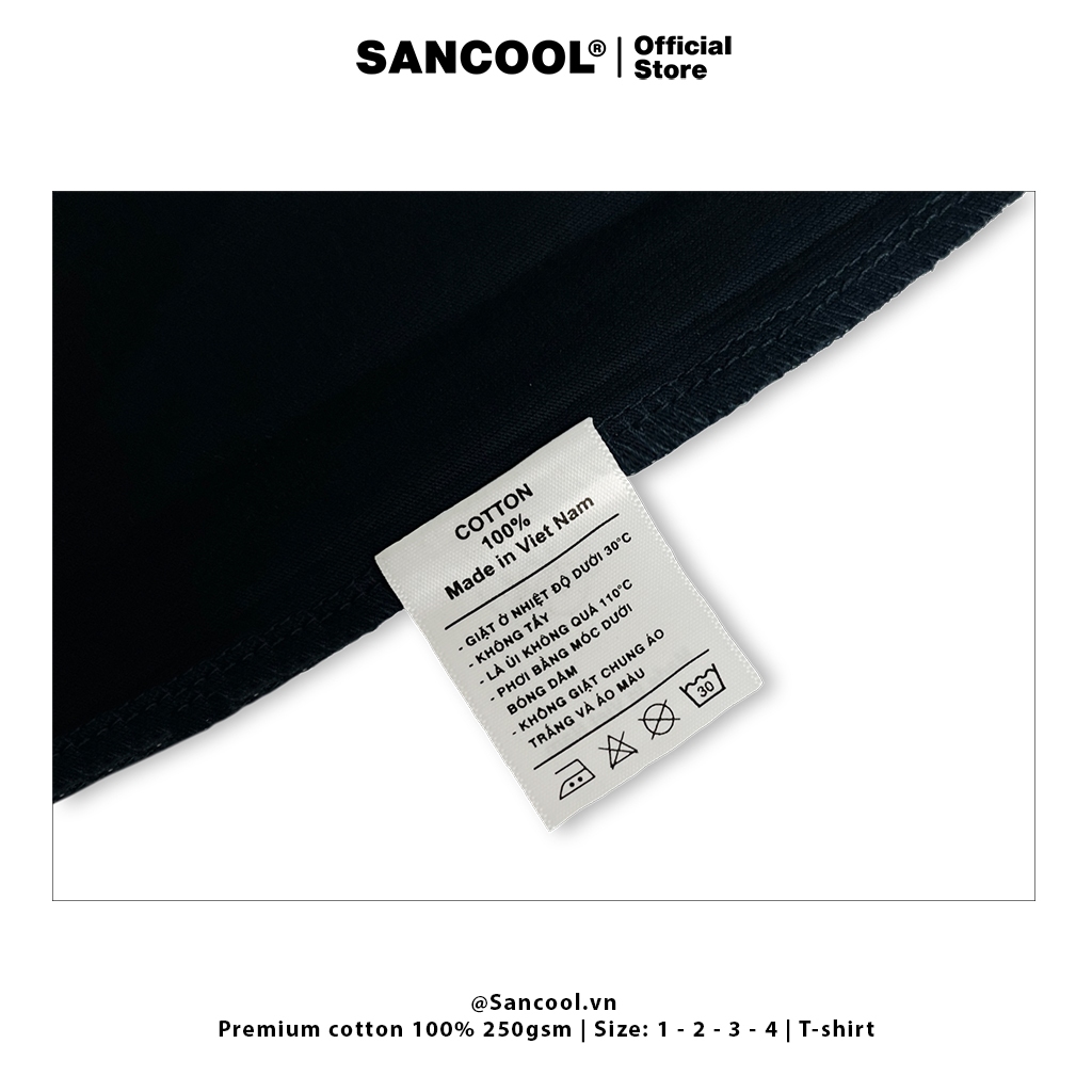 Áo Thun Local Brand Sancool Unisex Premium Cotton Happy Cats Ss.1 - SC018 | BigBuy360 - bigbuy360.vn