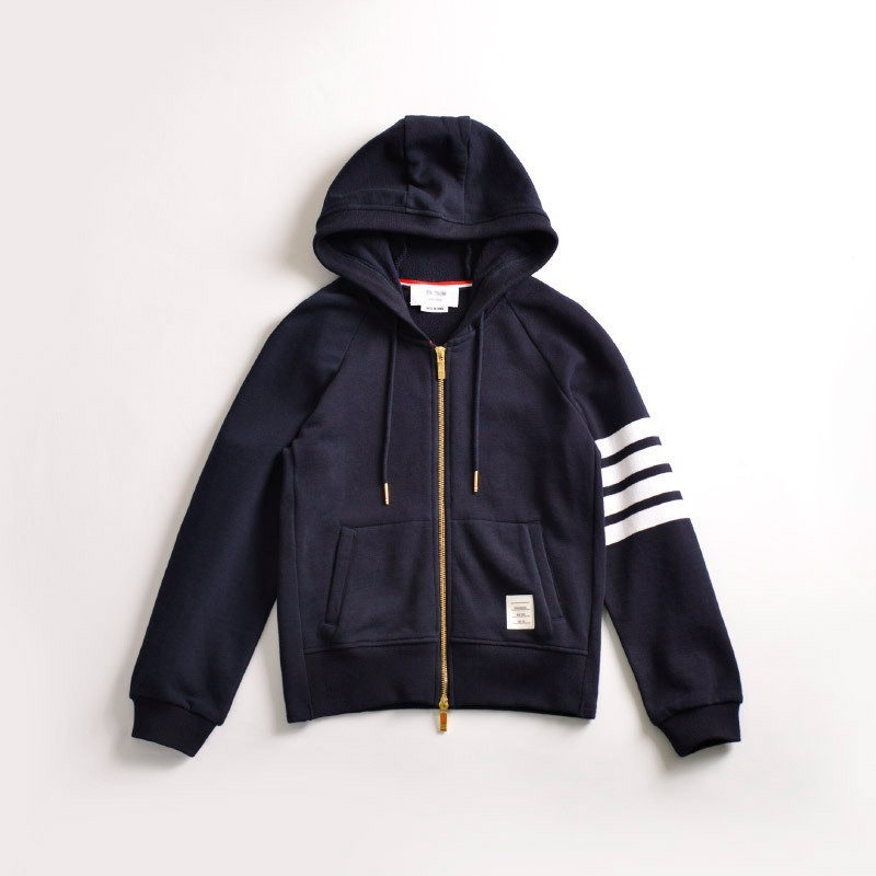 Áo khoác hoodie nỉ Bốn Sọc unisex form rộng chất nỉ ngoại dày dặn cao cấp có khóa kéo oversize dáng thụng - unisex L1
