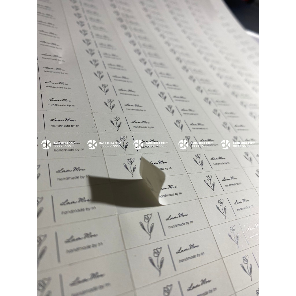In tem bảo hành, decal vỡ, tem vỡ, tem đảm bảo, tem bể, bế hình theo yêu cầu.