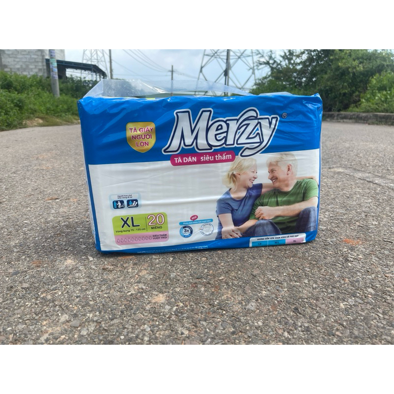 Tã dán người lớn Merzy XL-20 miếng | Shopee Việt Nam