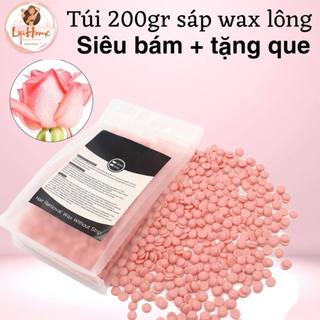 [ Che Tên] Túi 200gr sáp wax lông cao cấp SIÊU BÁM LÔNG LYIHOME, wax dẻo, tẩy mọi loại lông, dành cho mọi loại da