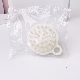 Lược gội đầu bằng silicon mát xa màu trắng/nhiều màu