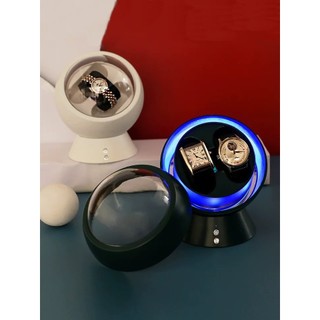 Hộp xoay đồng hồ cơ 2 xoay [lắc tích cót trữ cót watch winder]