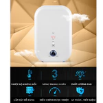 Máy nước nóng , máy tạo nước nóng trực tiếp 5500w có bơm tăng áp và vòi sen, chỉnh nhiệt trong 5 giây , rơ le an toàn — ảnh 3