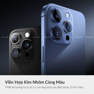 Kính Cường Lực Camera Kuzoom AR Chống Lóa cho iPhone 17 Pro Max