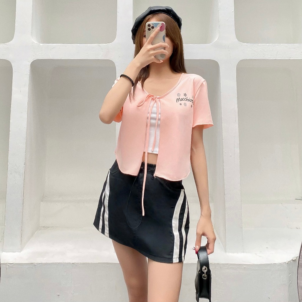 [ Thanh lí Xả kho ] ÁO CARDIGAN FORM CROPTOP FFCLUB MIX 1
