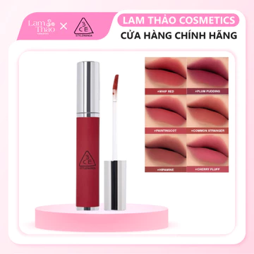 Son Kem Siêu Lì Mịn Môi 3CE Hazy Lip Clay