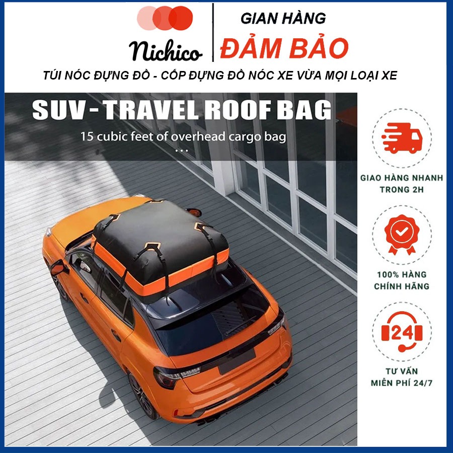 Cốp Chứa Đồ Trên Nóc Xe ô tô Cao Cấp…