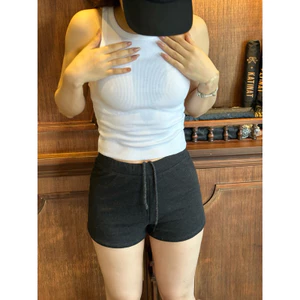Quần đùi nữ thể thao, quần short Masa chất cotton mềm mại dáng biker thoải mái cho mọi hoạt động LND