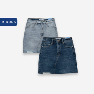 [ẢNH THẬT ĐỘC QUYỀN MIDDUA] VJ021 Váy jean rách nhẹ