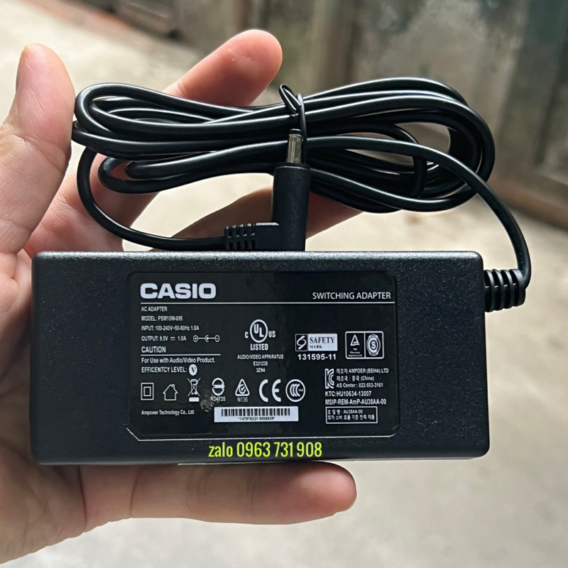 Power Cord Ctk 411 Casio Keyboard Casio Keyboard Piano HQRP AC - Main Image