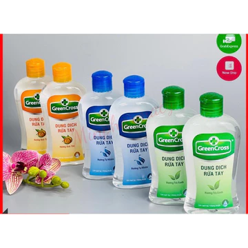 Dung dịch rửa tay khô sát khuẩn Green Cross chai 100ml - 250ml tiện lợi