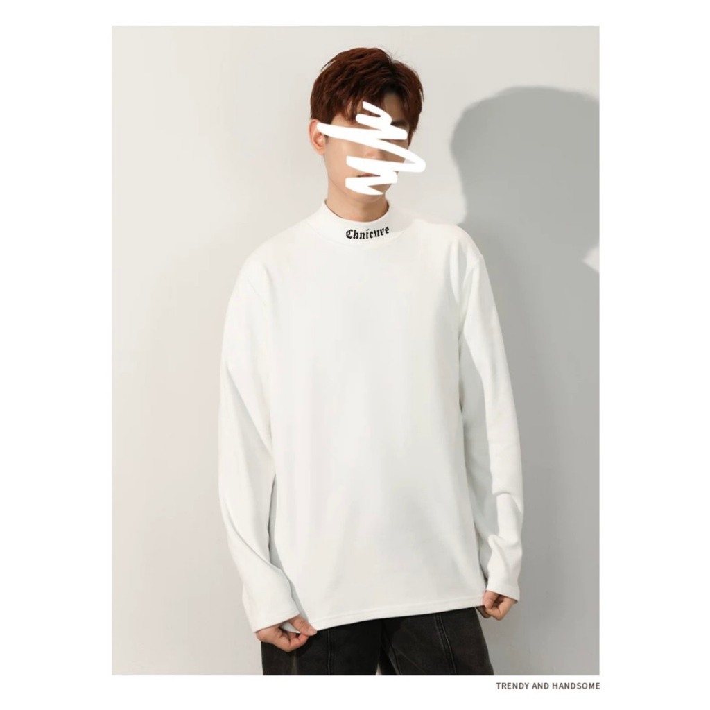 Áo thun Tay dài Cổ cao CHNIEURE TSP Unisex