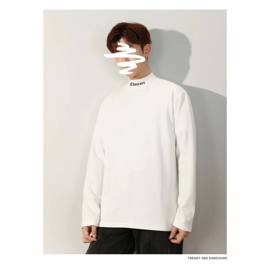 Áo thun Tay dài Cổ cao CHNIEURE TSP Unisex