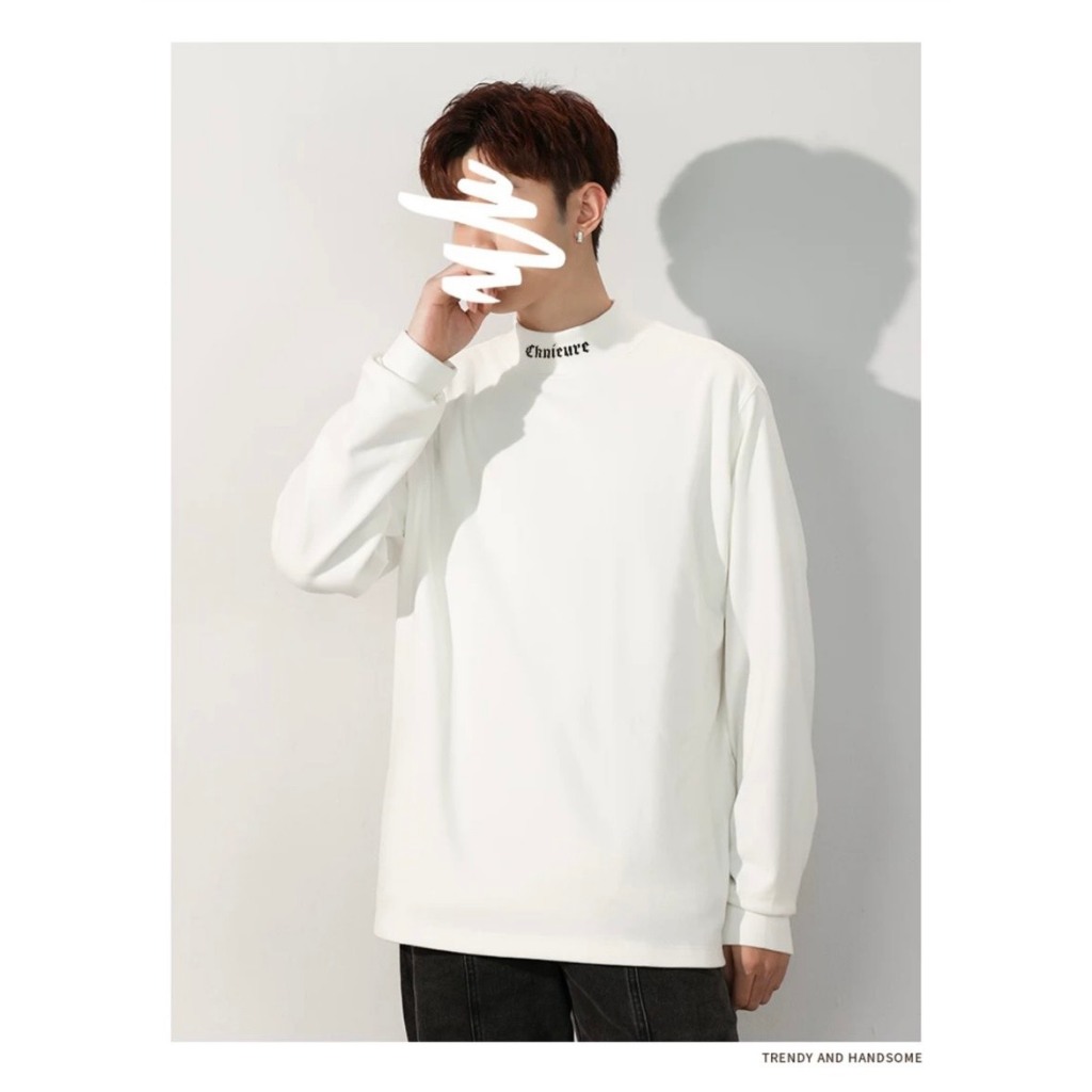Áo thun Tay dài Cổ cao CHNIEURE TSP Unisex
