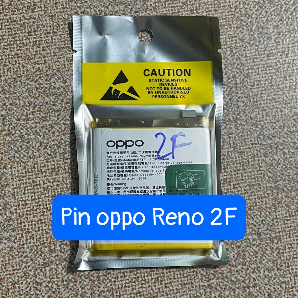 pin oppo Reno 2F / mã BLP737 (zin) | Shopee Việt Nam