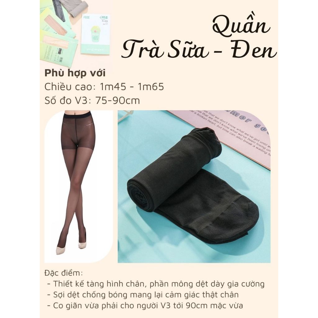 Quần tất tàng hình Hàn quốc vỏ trắng - quần tất giấy siêu trong siêu ...