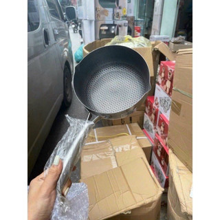 QUÁNH CHẢO TỔ ONG SÂU LÒNG SIZE 18 CM DÙNG CHO MỌI LOẠI BẾP (hàng tốt)