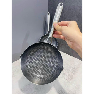 QUÁNH CHẢO TỔ ONG SÂU LÒNG SIZE 18 CM DÙNG CHO MỌI LOẠI BẾP (hàng tốt)