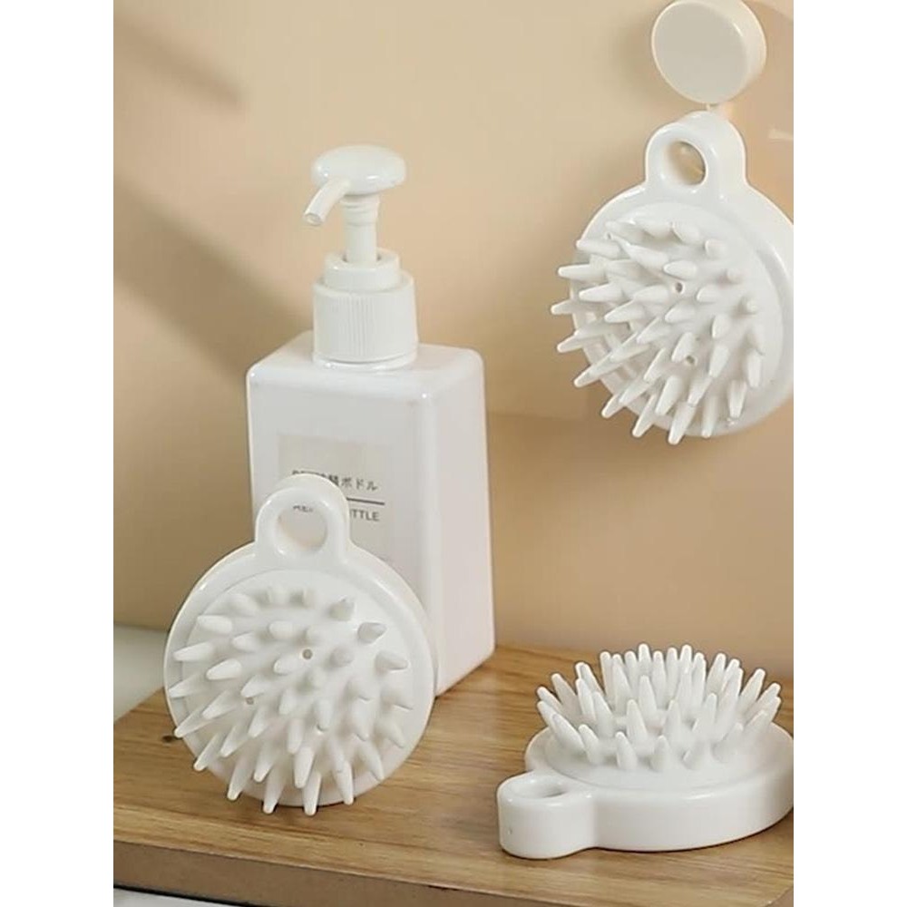 Lược Gội Đầu Silicon Mềm Massage Thư Giãn Da Đầu, Giảm Rụng Tóc Dễ Dùng Dễ Vệ Sinh LGD01