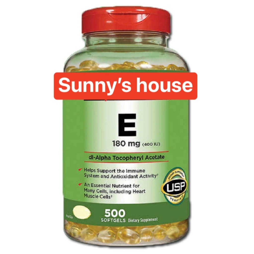 Viên uống Kirkland Signature Vitamin E 180 mg 500v Shopee Việt Nam