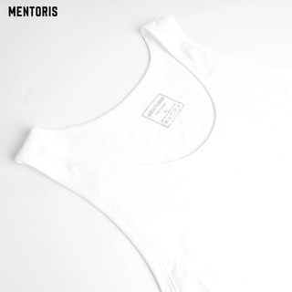 Áo ba lỗ cotton nam, áo lót nam Mentoris, chất liệu mềm mịn, co dãn tốt, thấm hút mồ hôi tốt MC02