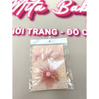 SET 2 TURBAN CHO BÉ GÁI SIÊU ĐẸP CHẤT COTTON CO GIÃN - MỀM MỊN-ĐÁNG YÊU