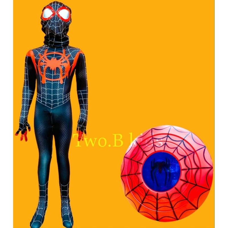 Bộ cosplay Spiderman thun mỏng cao cấp