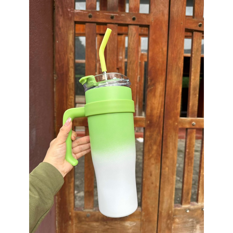 Cốc Giữ Nhiệt Sanrio 1200ml Có Cốc đựng Nước đá Bằng Thép Không Gỉ Có ống Hút Cốc Cách Nhiệt Tặng kèm túi trong cỡ lớn