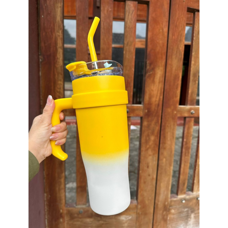 Cốc Giữ Nhiệt Sanrio 1200ml Có Cốc đựng Nước đá Bằng Thép Không Gỉ Có ống Hút Cốc Cách Nhiệt Tặng kèm túi trong cỡ lớn