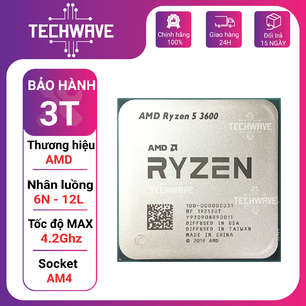 AMD Ryzen 5 3400G giá tốt Tháng 2, 2024, Mua ngay