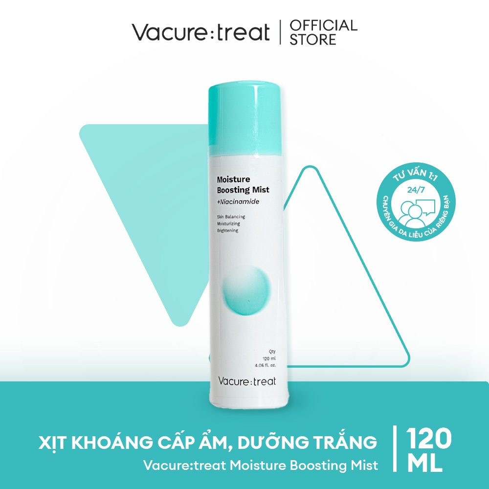 Xịt Khoáng Cấp Ẩm, Dưỡng Trắng Vacure:treat Moisture Boosting Mist ...