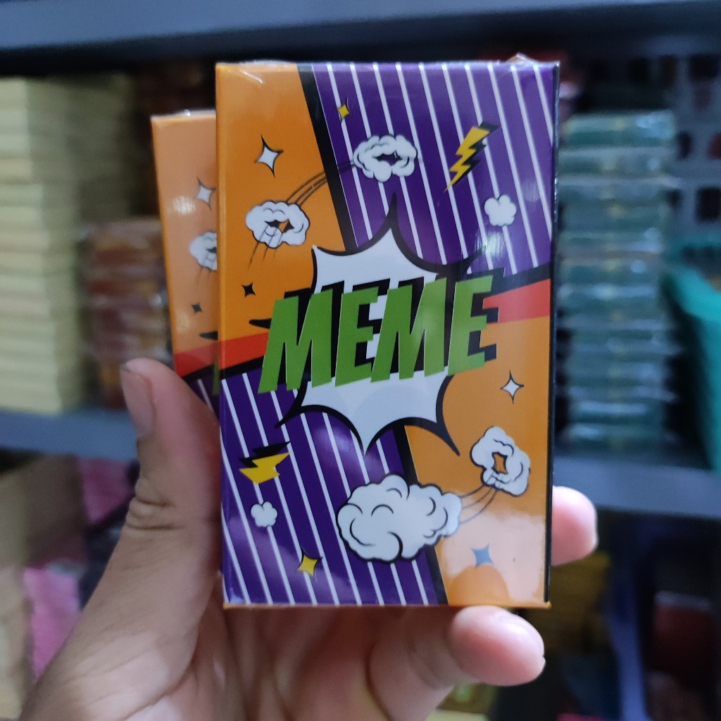 [Sỉ] Bộ Bài Meme 3 - 50 Lá Giấy Cứng Giải Trí Bạn Bè Tiệc Tùng Nhiều Biểu Cảm Hài Hước MaSoi SG