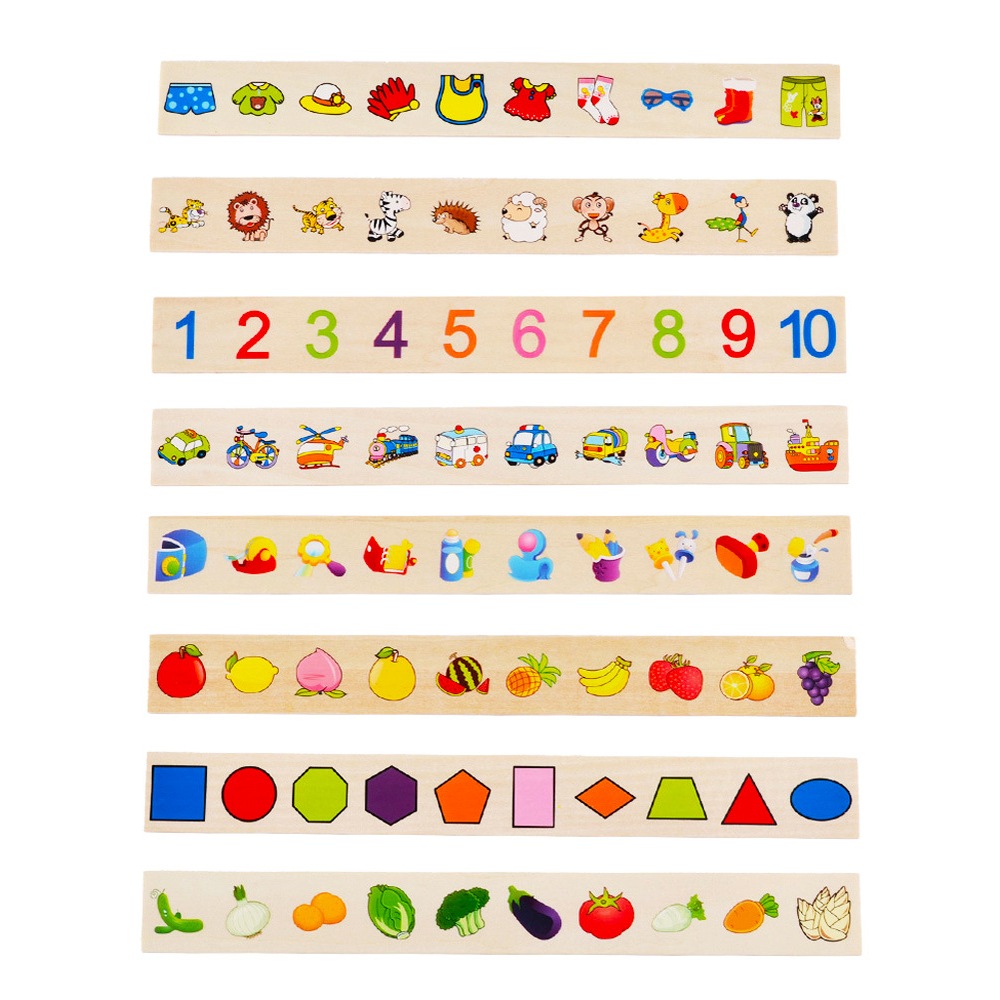 Đồ chơi gỗ Montessori thả hình theo nhiều chủ đề siêu an toàn giúp bé tinh mắt và rèn luyện tính kiên trì.