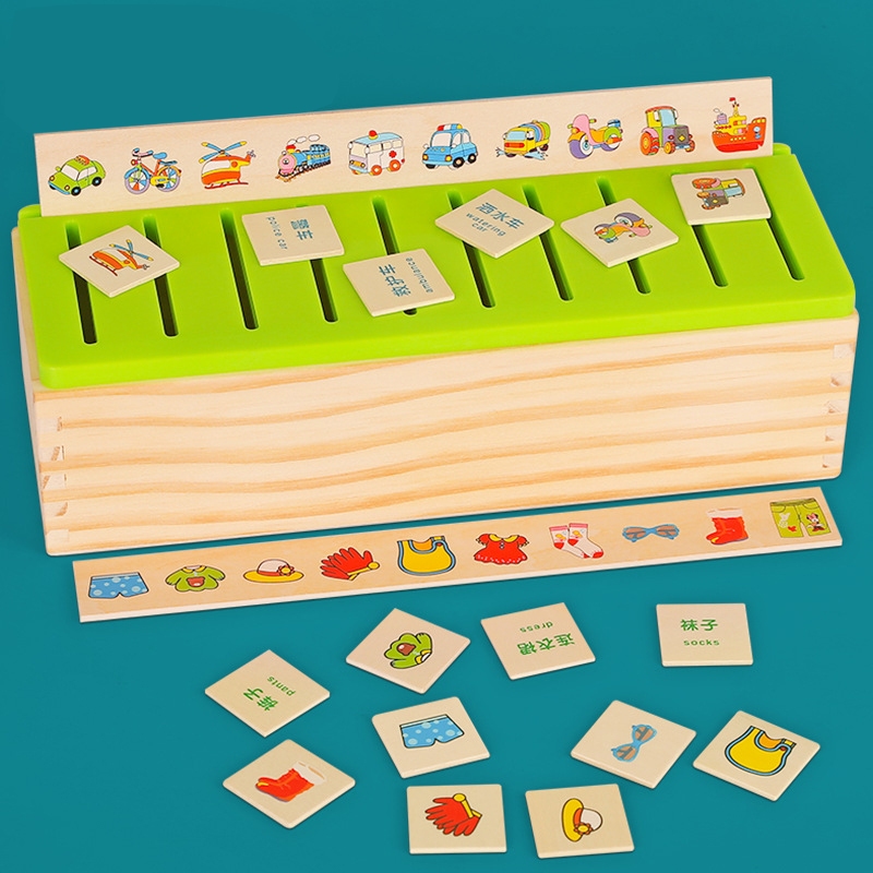 Đồ chơi gỗ Montessori thả hình theo nhiều chủ đề siêu an toàn giúp bé tinh mắt và rèn luyện tính kiên trì.