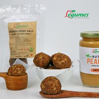 Viên Bánh Năng Lượng Ngũ Cốc Granola 120g – Granola Energy Ball – Ăn Kiêng, Ăn Chay, Không Đườn