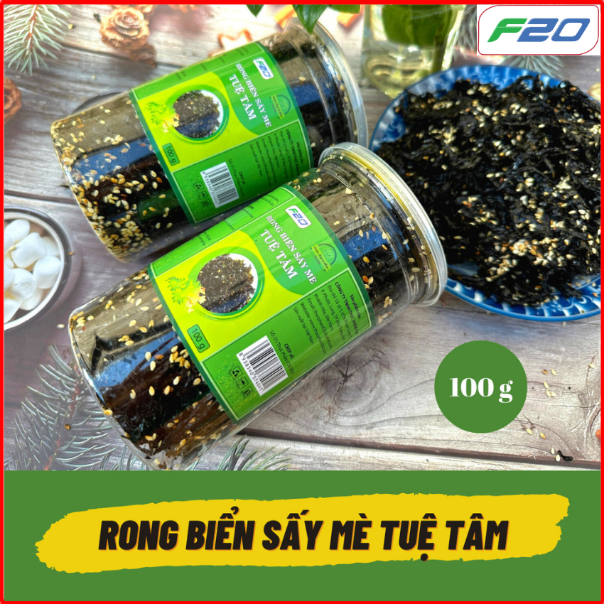 Rong biển ăn liền 2 hũ Lớn - Rong biển sấy mè Tuệ Tâm - Ăn vặt | Shopee ...