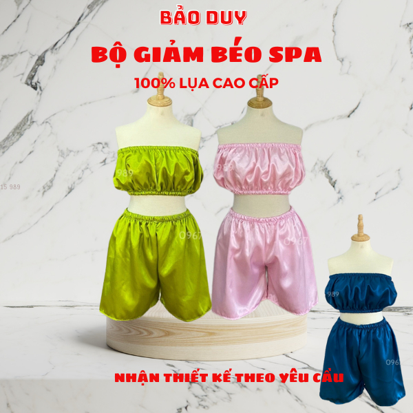 BỘ GIẢM BÉO SPA Bảo Duy -BỘ TẮM TRẮNG Spa - Chất liệu : Lụa Mềm Mịn Mát ...