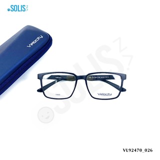 Gọng kính nhựa hiệu Velocity VL92470 kích thước 55-16-150