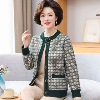 áo khoác nữ trung niên sang trọng，đồ trung niên cho mẹ sang trọng，quần áo nữ trung niên 40 50 tuổi