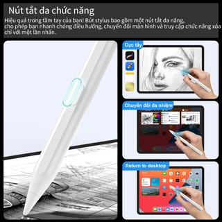 Bút cảm ứng GOOJODOQ GD13 Pro Mới Sạc Không Dây Thức dậy thông minh cho Ipad Air 4 Air 5 Pro 11 12.9 mini6 Gen 10th 9th