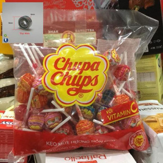 Kẹo mút chupa chup tổng hợp 80 que và 58 que túi 558g