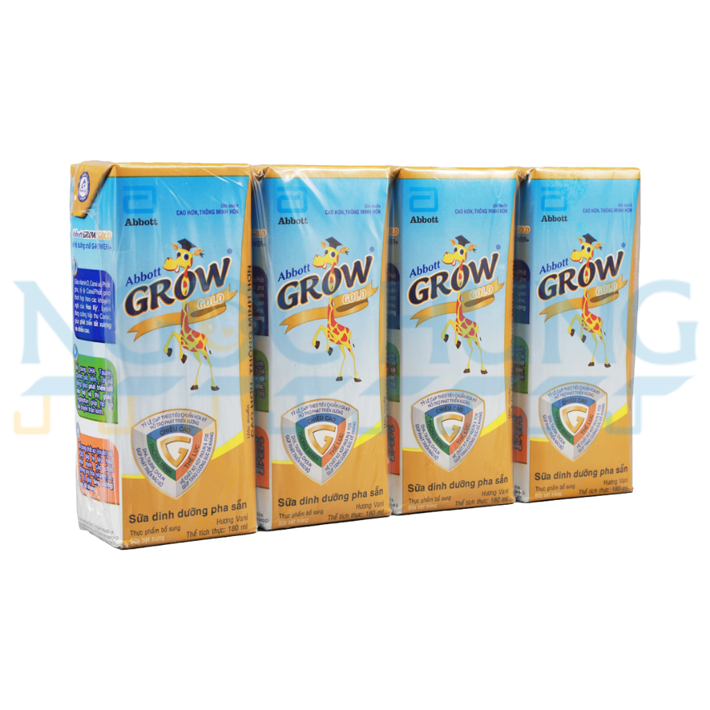 Sữa nước Abbott Grow 180ml ( lốc 4 hộp ) | Shopee Việt Nam